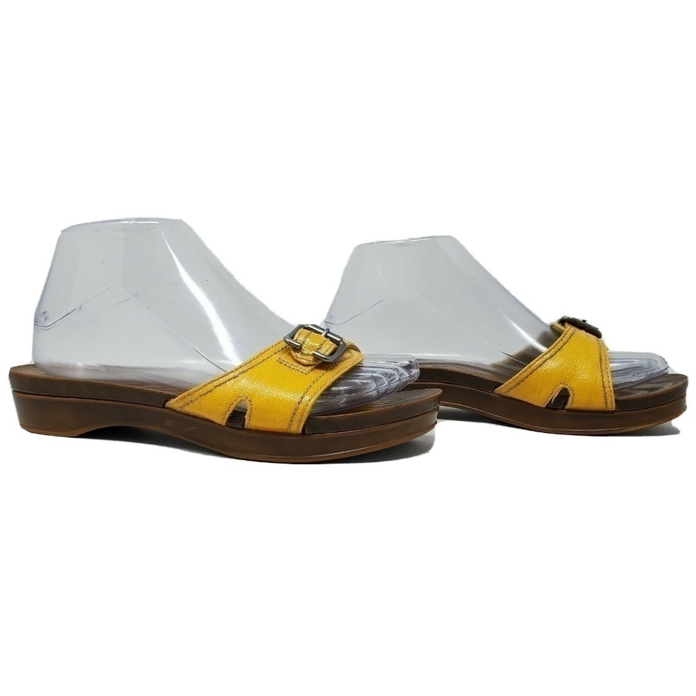 Dr Scholls Advanced Comfort Faux Wood Sandals